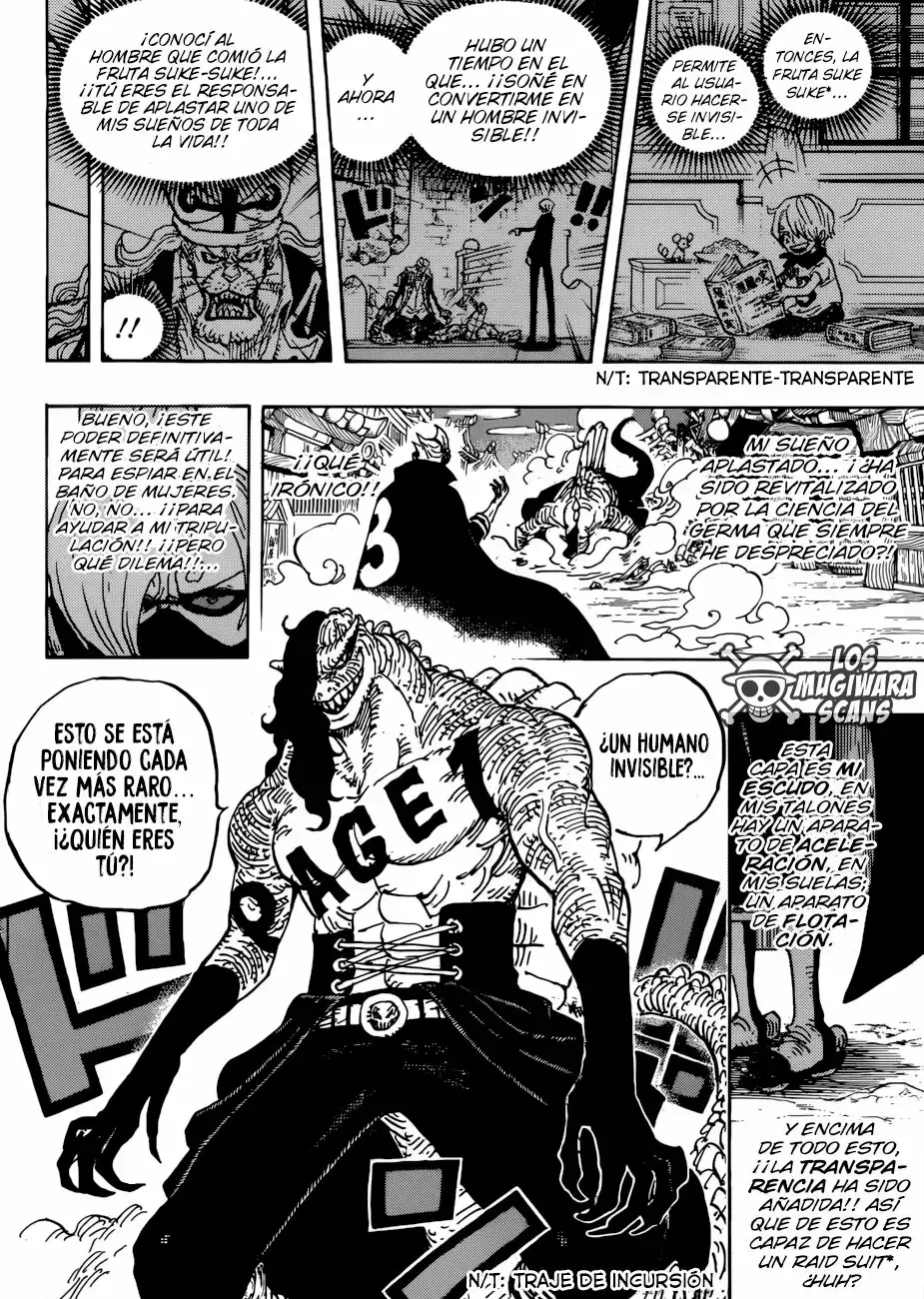 One Piece Capitulo 931: Enmascarado O-Soba página 9