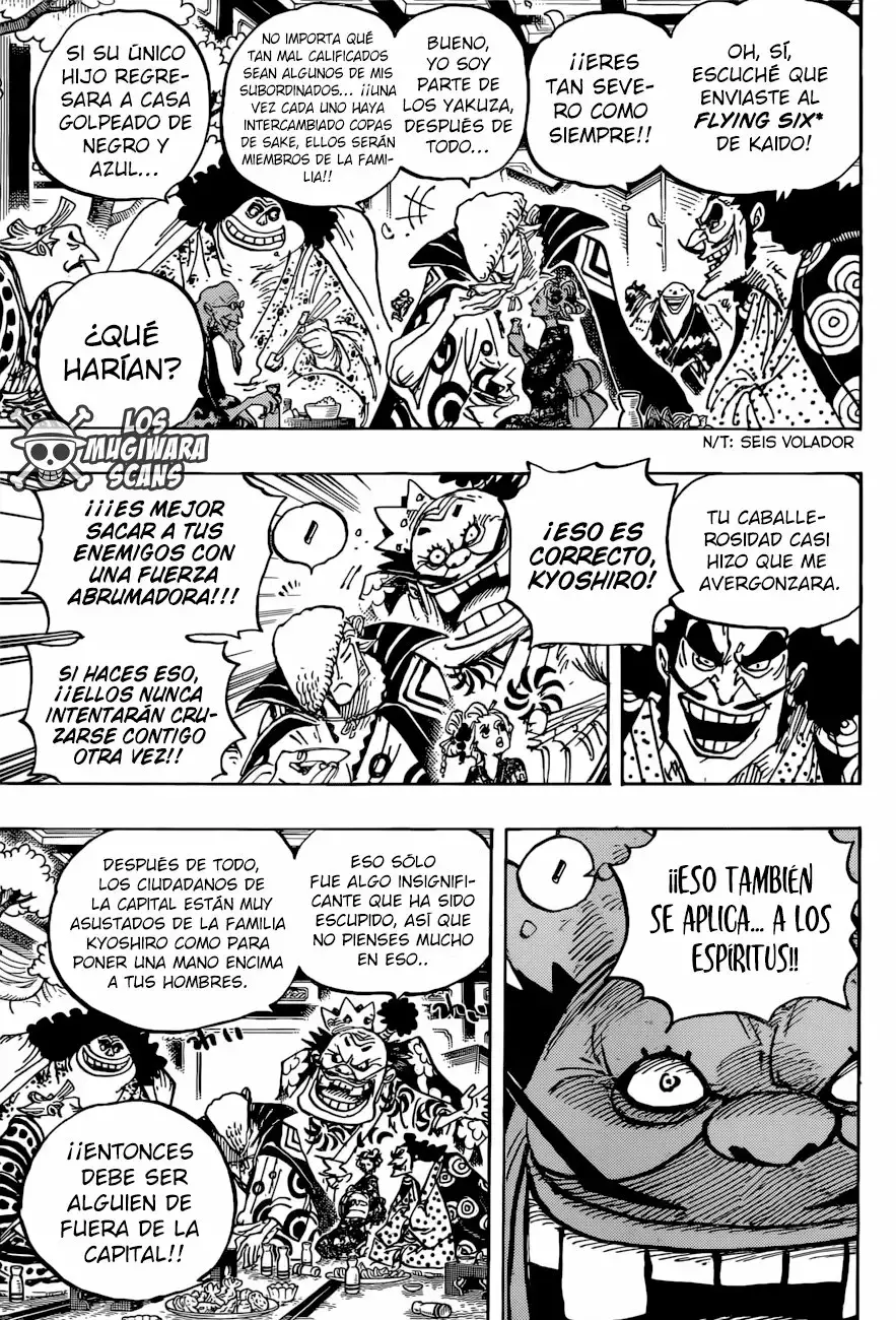 One Piece Capitulo 932: El Shogun y La Cortesana página 10