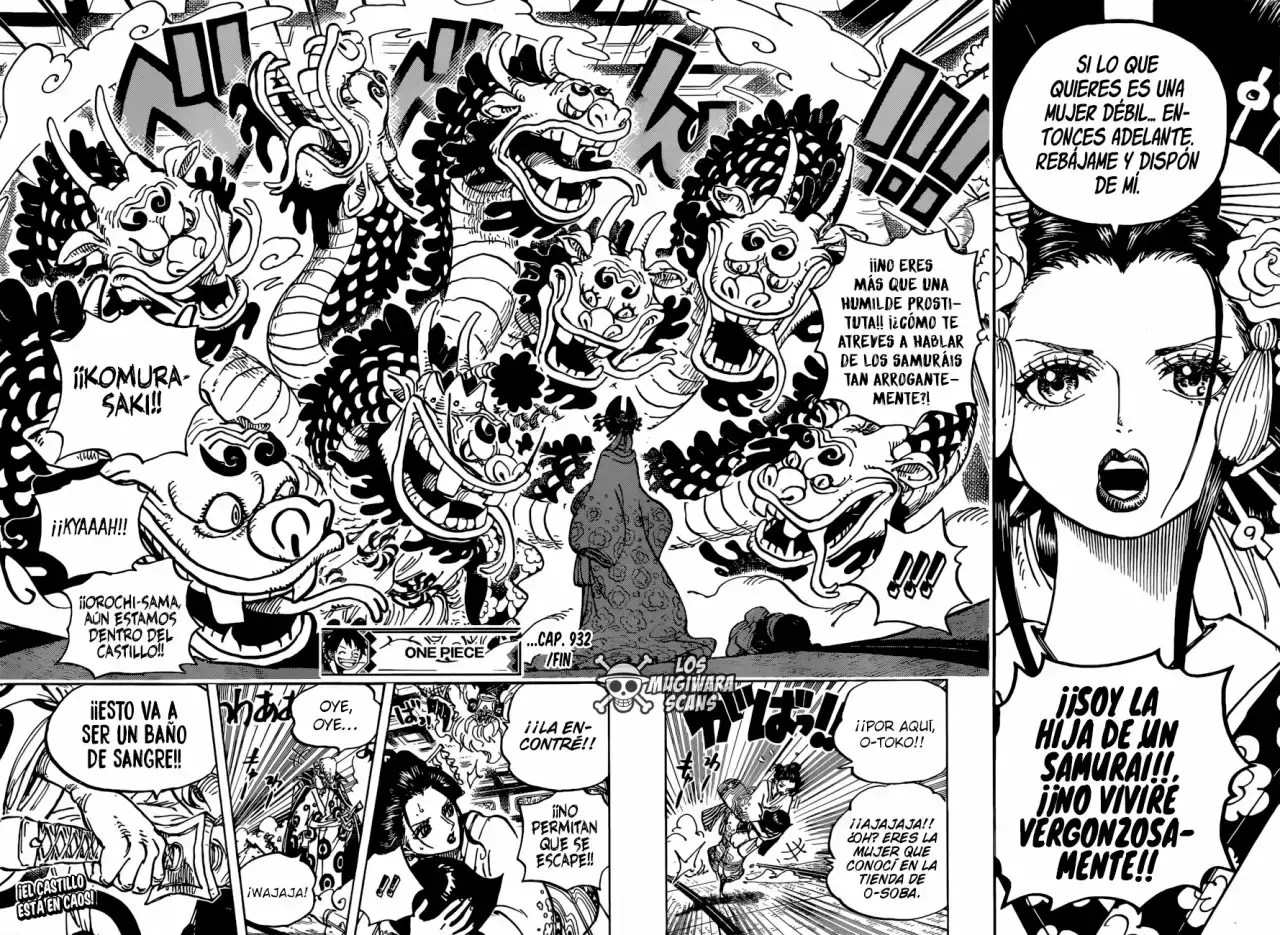 One Piece Capitulo 932: El Shogun y La Cortesana página 17