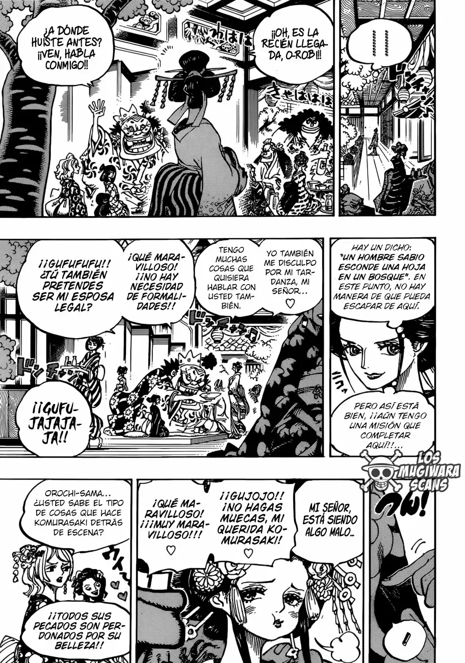 One Piece Capitulo 932: El Shogun y La Cortesana página 8