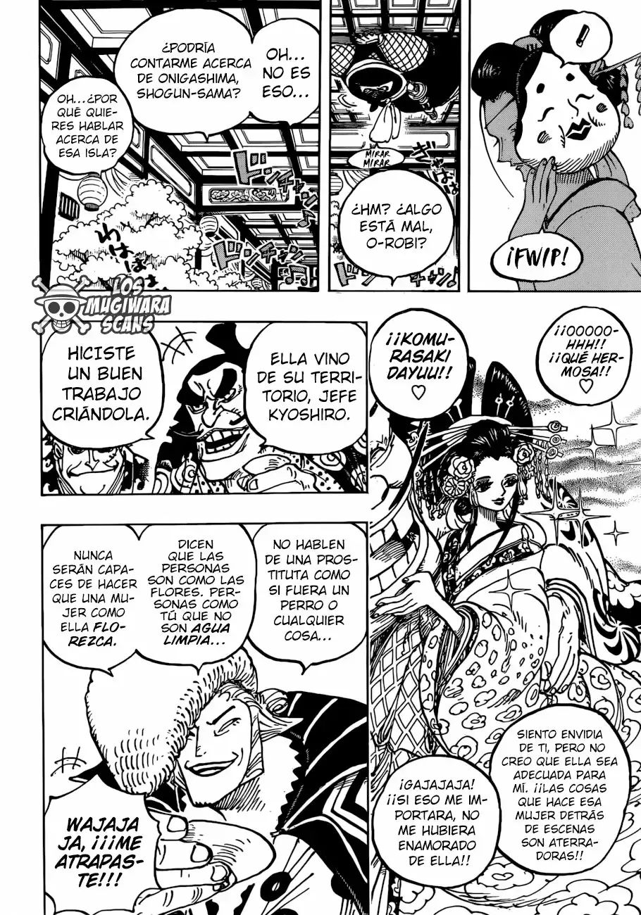 One Piece Capitulo 932: El Shogun y La Cortesana página 9