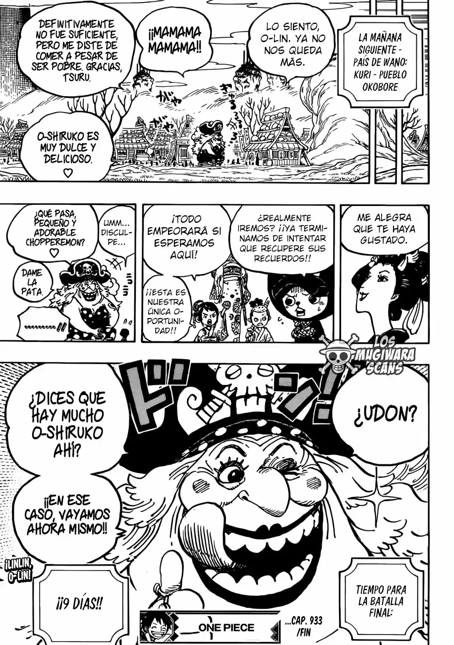 One Piece Capitulo 933: La misericordia de un samurai página 18