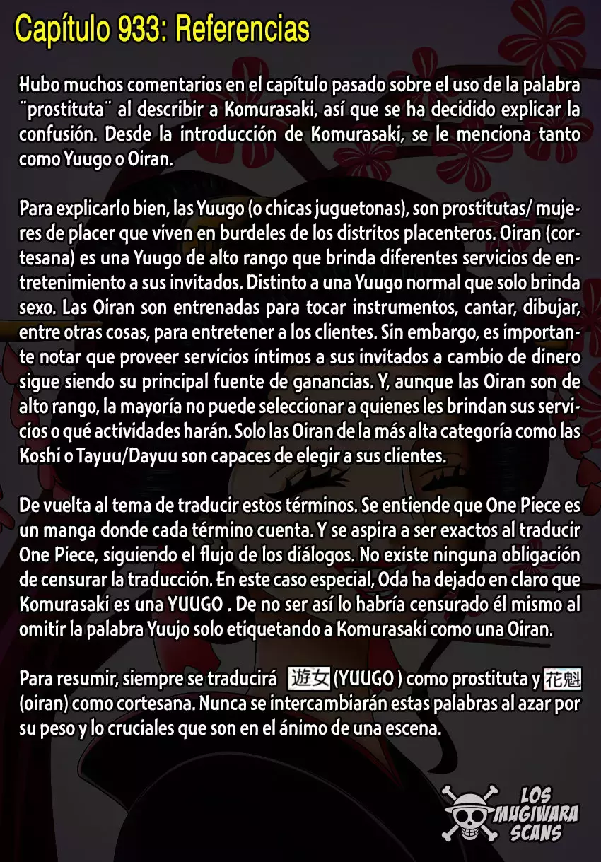 One Piece Capitulo 933: La misericordia de un samurai página 19