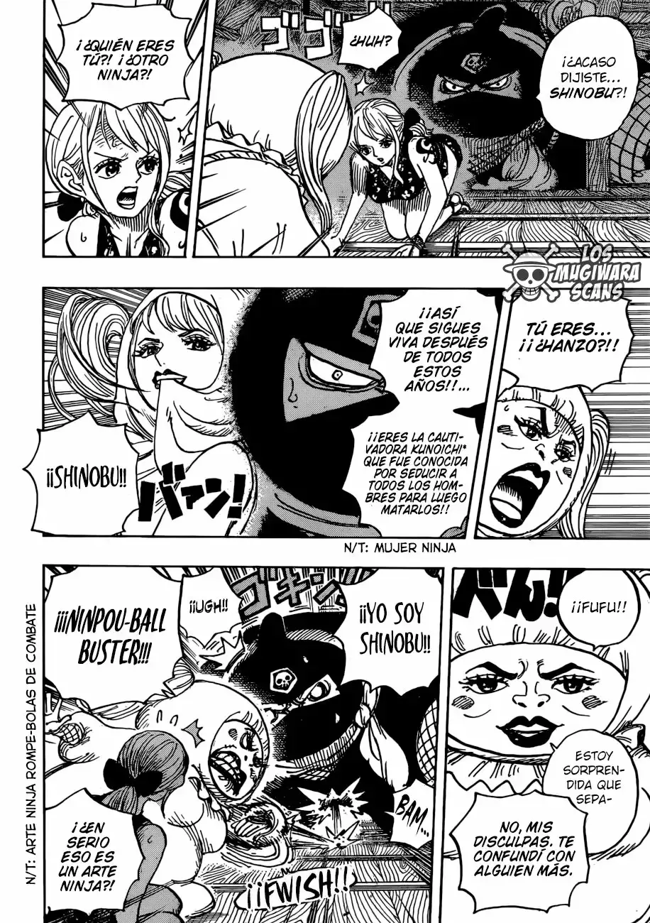 One Piece Capitulo 933: La misericordia de un samurai página 9