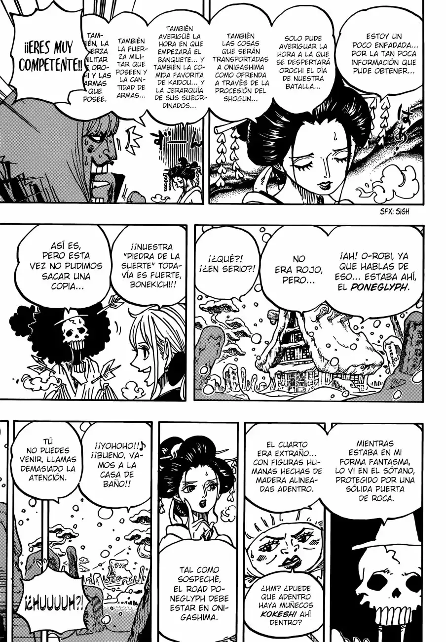 One Piece Capitulo 934: Hyougoro la flor página 10