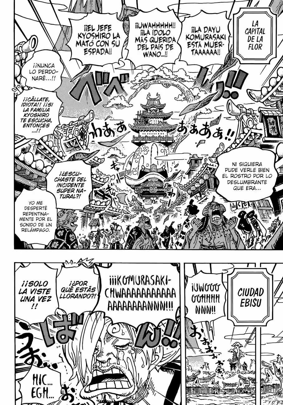 One Piece Capitulo 934: Hyougoro la flor página 11