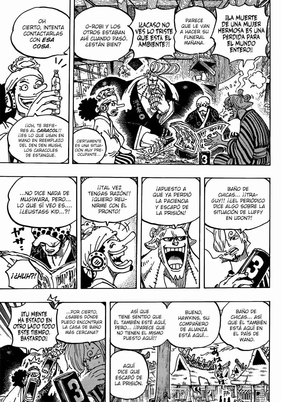 One Piece Capitulo 934: Hyougoro la flor página 12