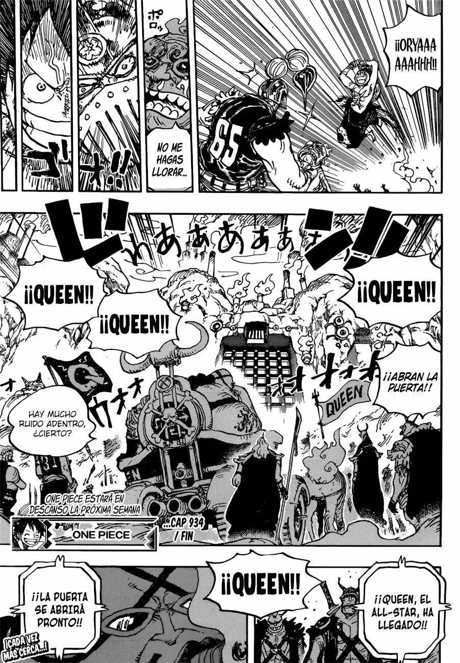 One Piece Capitulo 934: Hyougoro la flor página 16