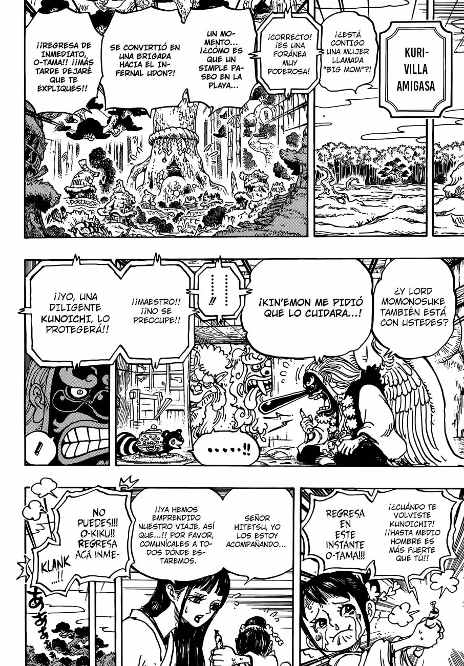 One Piece Capitulo 934: Hyougoro la flor página 5