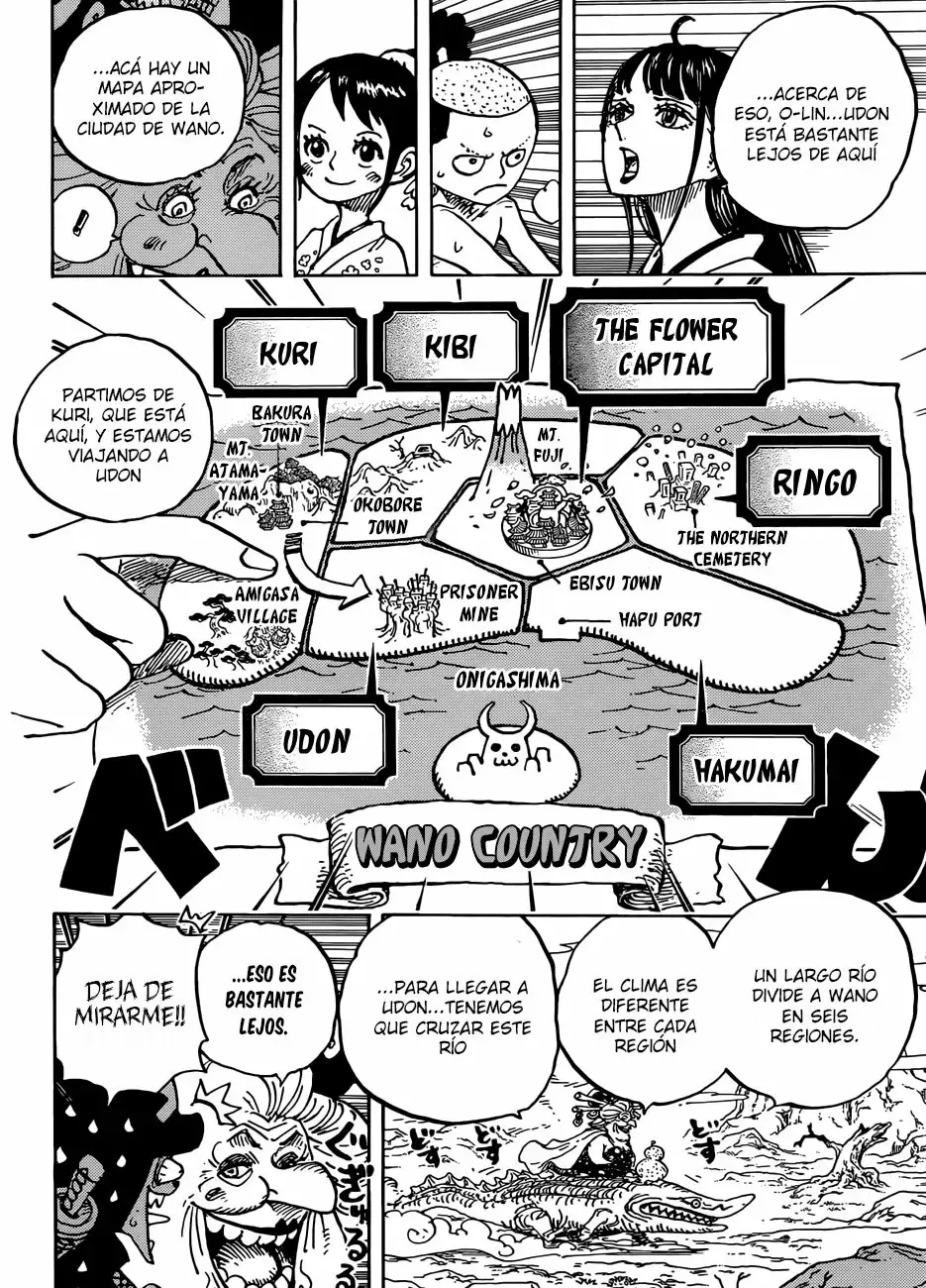 One Piece Capitulo 934: Hyougoro la flor página 7
