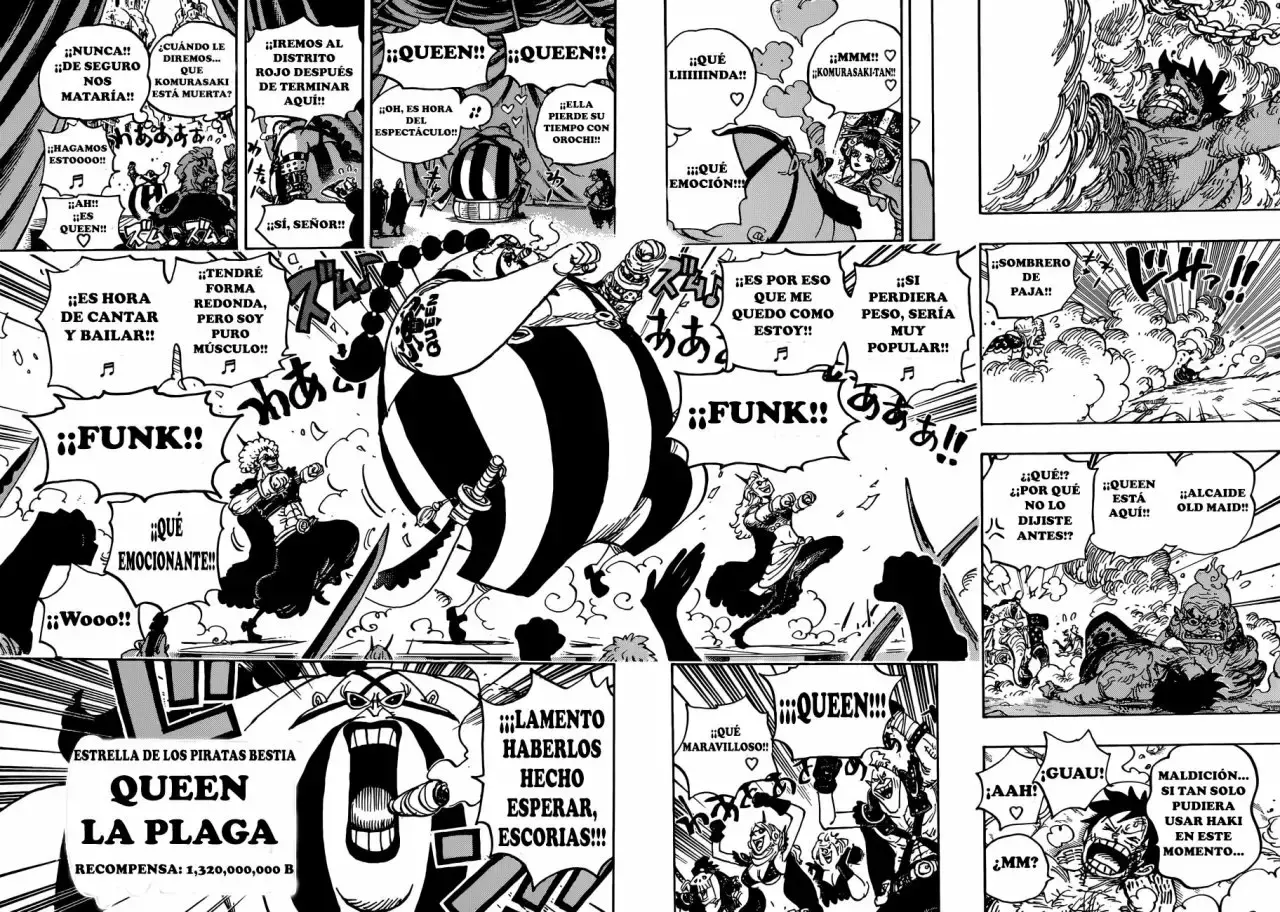 One Piece Capitulo 935: Queen página 8
