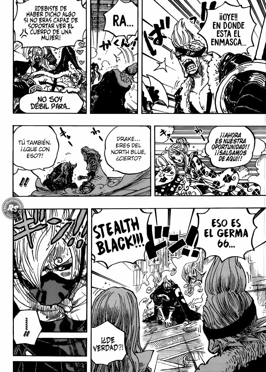 One Piece Capitulo 936: El gran torneo infernal de sumo. página 15