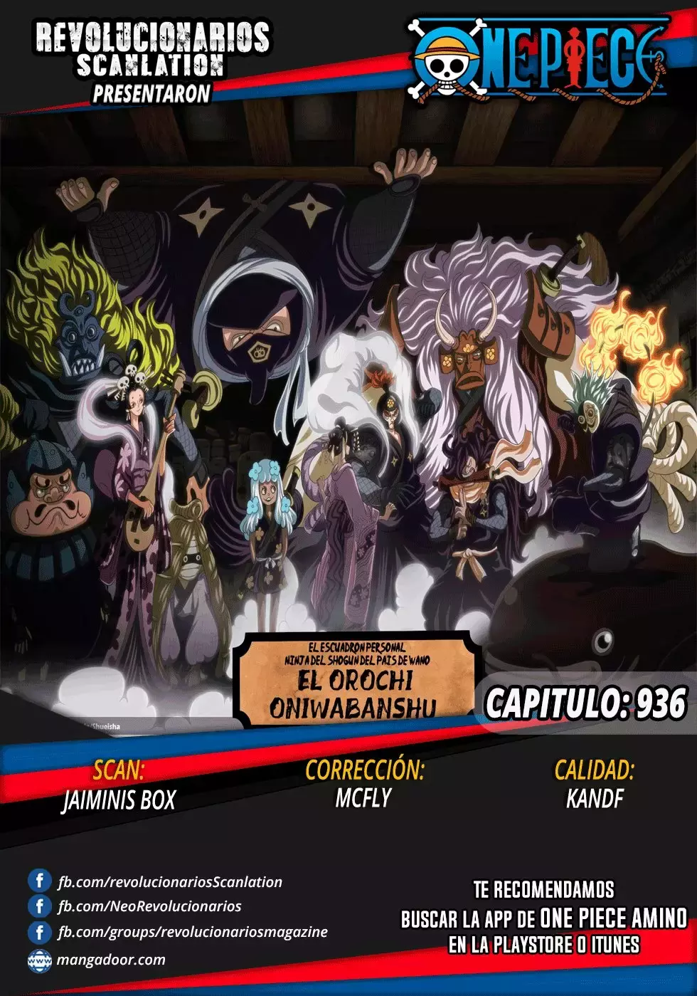 One Piece Capitulo 936: El gran torneo infernal de sumo. página 21
