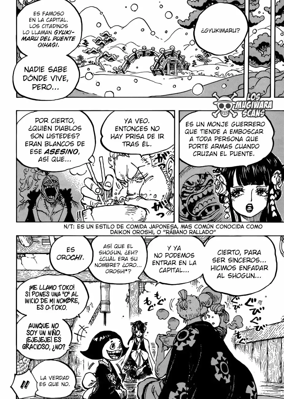 One Piece Capitulo 938: El secreto de la mujer página 13