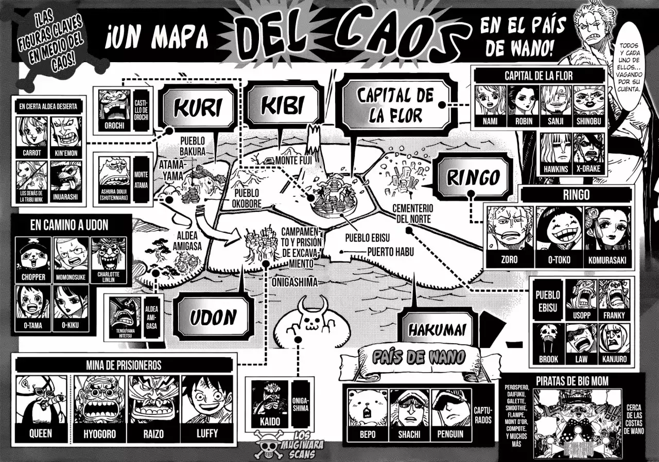 One Piece Capitulo 938: El secreto de la mujer página 15