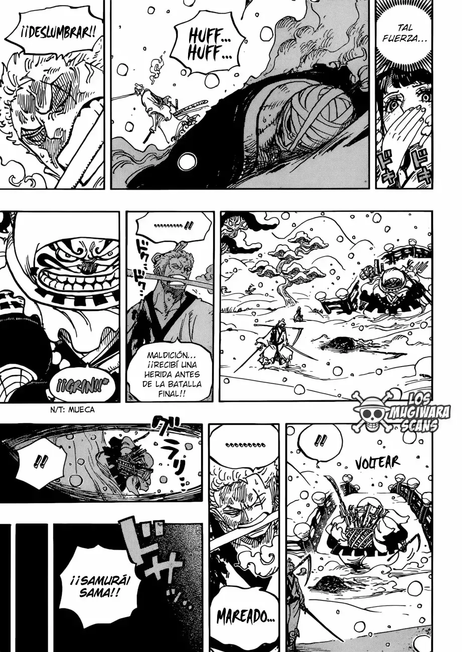 One Piece Capitulo 938: El secreto de la mujer página 4