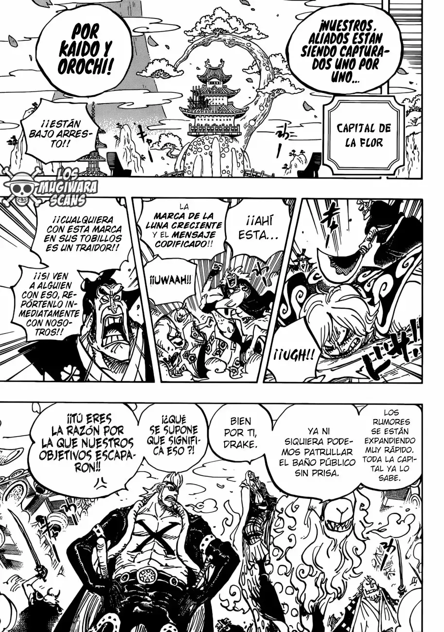 One Piece Capitulo 938: El secreto de la mujer página 6