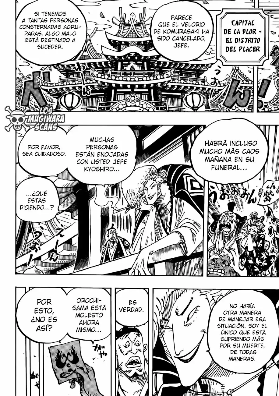 One Piece Capitulo 938: El secreto de la mujer página 7
