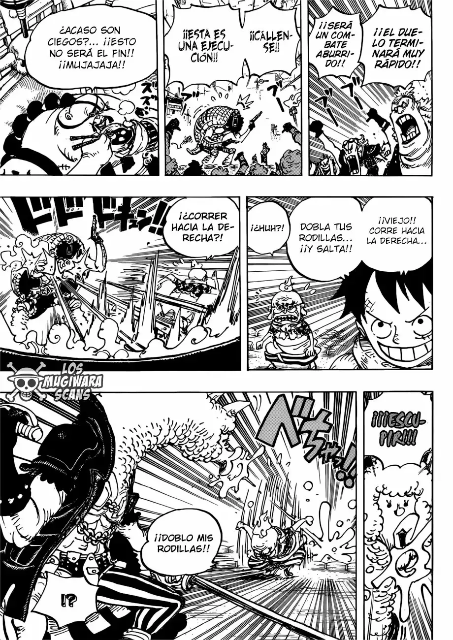 One Piece Capitulo 939: El viejo Hyou-rse conoce el camino. página 11