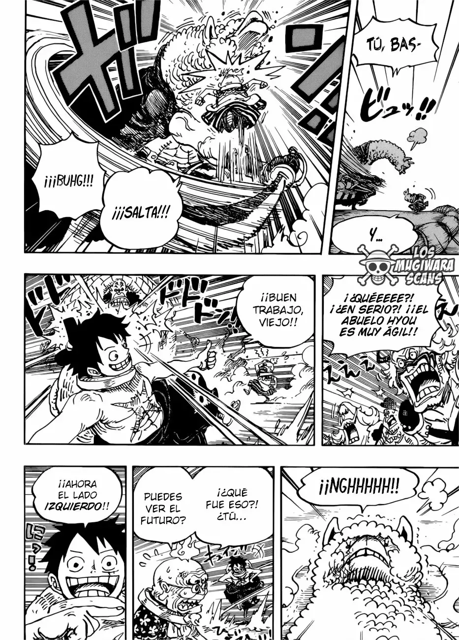 One Piece Capitulo 939: El viejo Hyou-rse conoce el camino. página 12