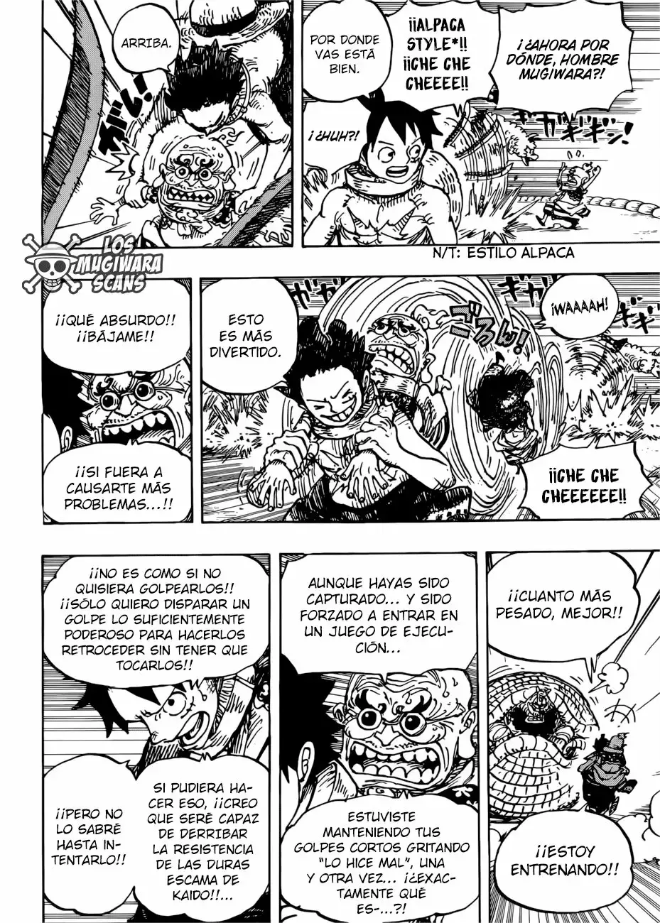 One Piece Capitulo 939: El viejo Hyou-rse conoce el camino. página 14