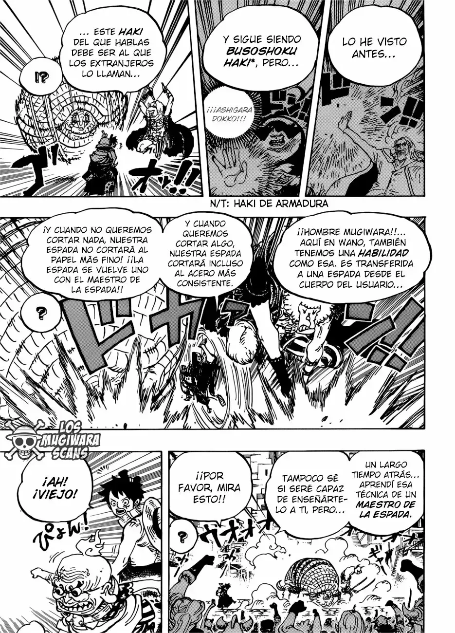 One Piece Capitulo 939: El viejo Hyou-rse conoce el camino. página 15