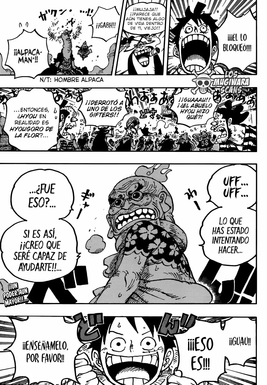 One Piece Capitulo 939: El viejo Hyou-rse conoce el camino. página 17
