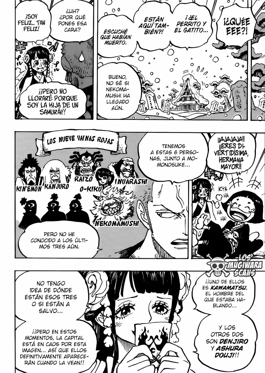 One Piece Capitulo 939: El viejo Hyou-rse conoce el camino. página 7
