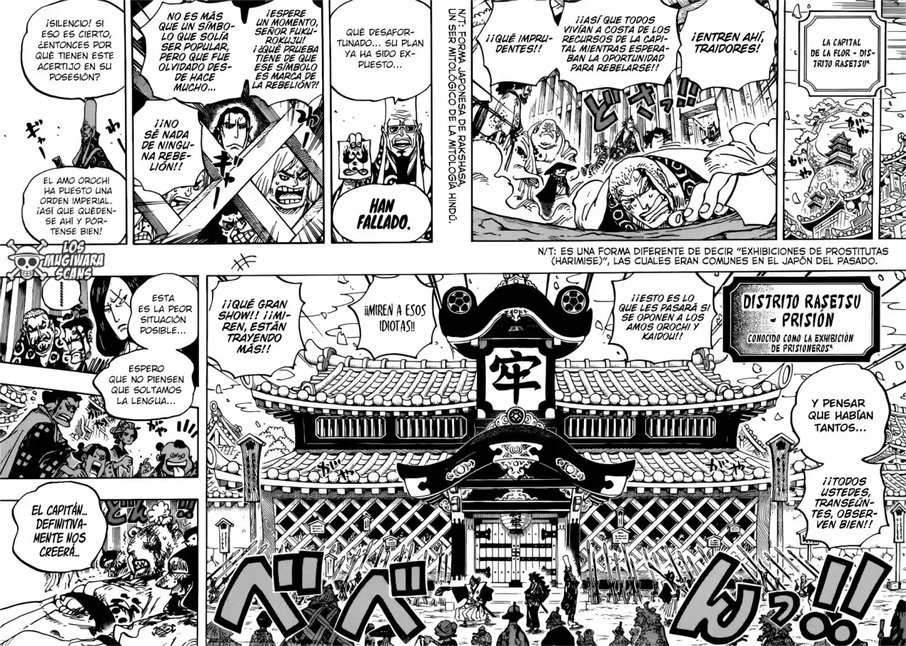 One Piece Capitulo 939: El viejo Hyou-rse conoce el camino. página 9