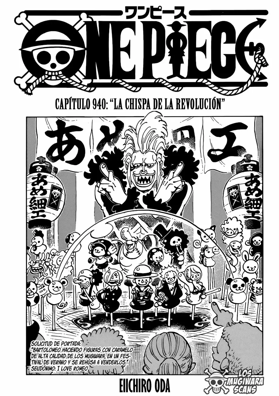 One Piece Capitulo 940: La Chispa de la Rebelión página 2