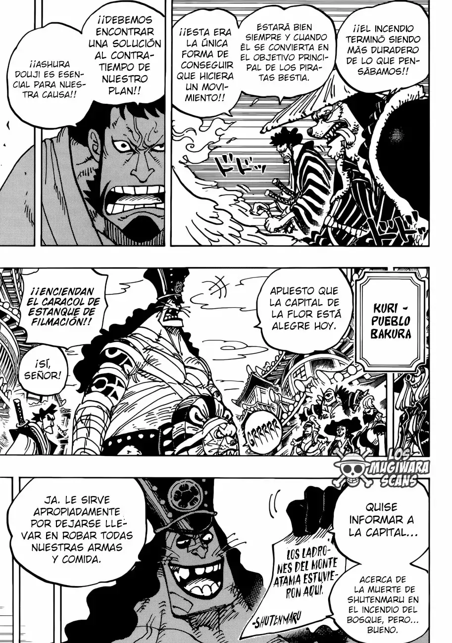 One Piece Capitulo 941: Él Más Querido En El Pueblo Ebisu. página 10
