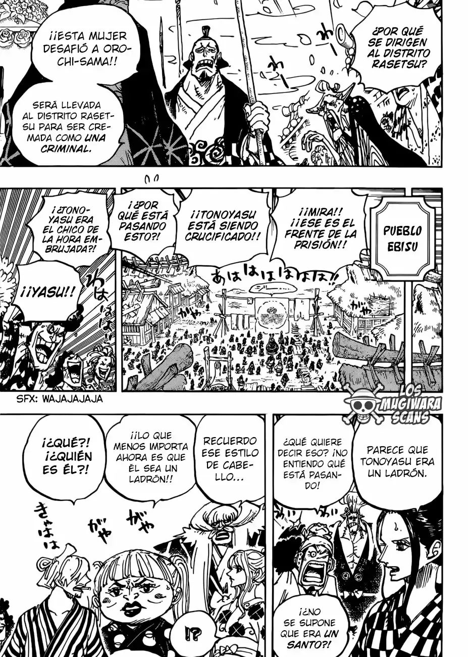 One Piece Capitulo 941: Él Más Querido En El Pueblo Ebisu. página 16