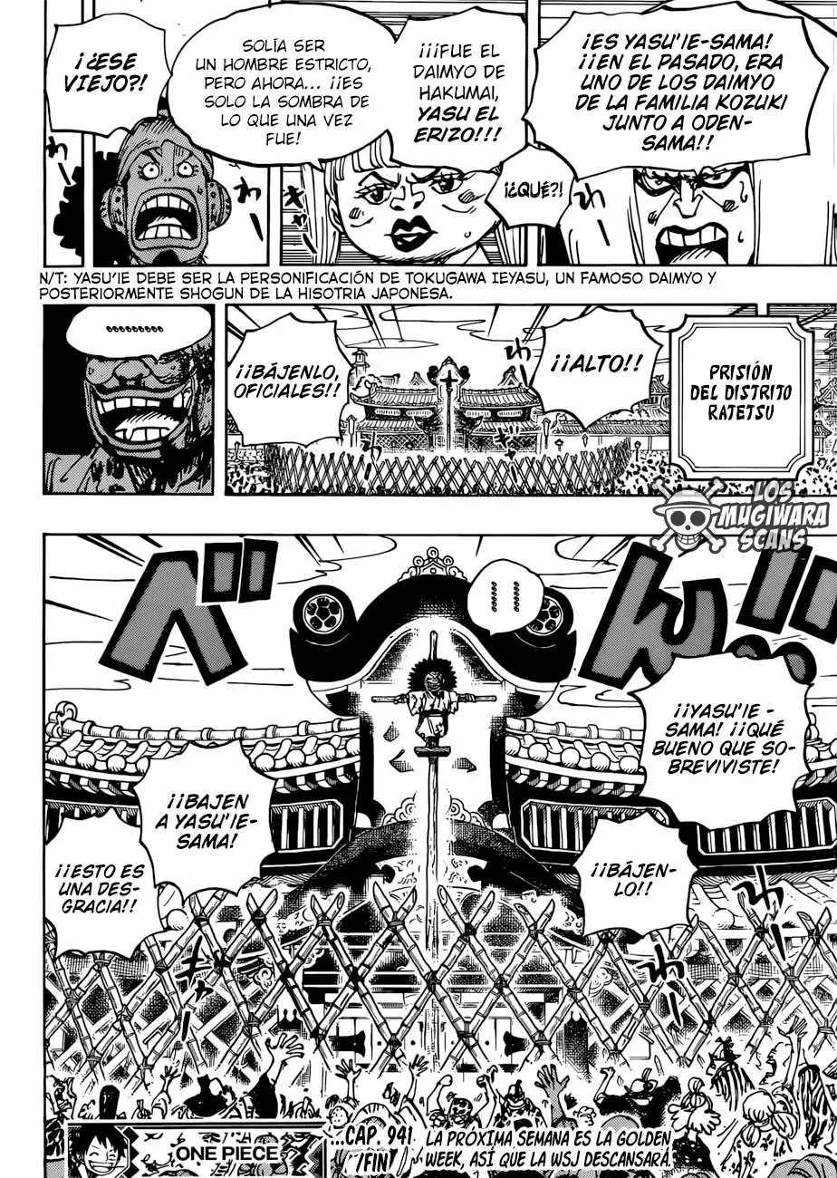 One Piece Capitulo 941: Él Más Querido En El Pueblo Ebisu. página 17