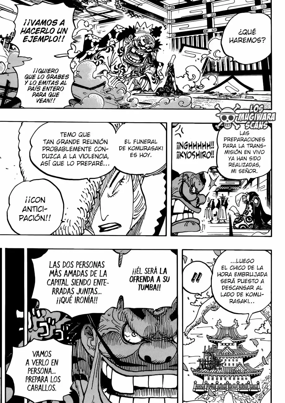 One Piece Capitulo 941: Él Más Querido En El Pueblo Ebisu. página 6