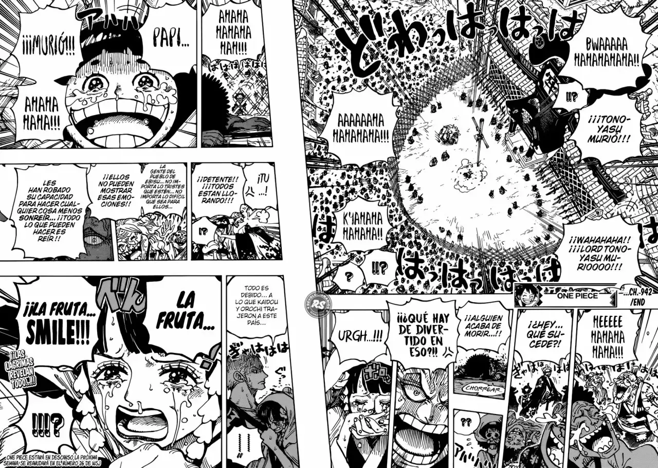 One Piece Capitulo 942: Yasuie shimotsuki, daimyo de hakumai página 16