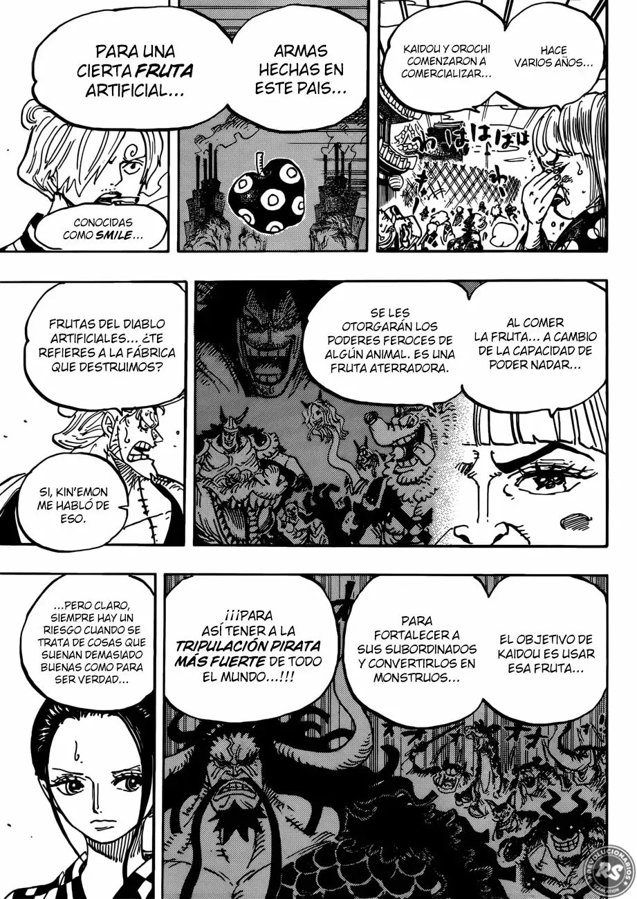 One Piece Capitulo 943: SMILE página 10