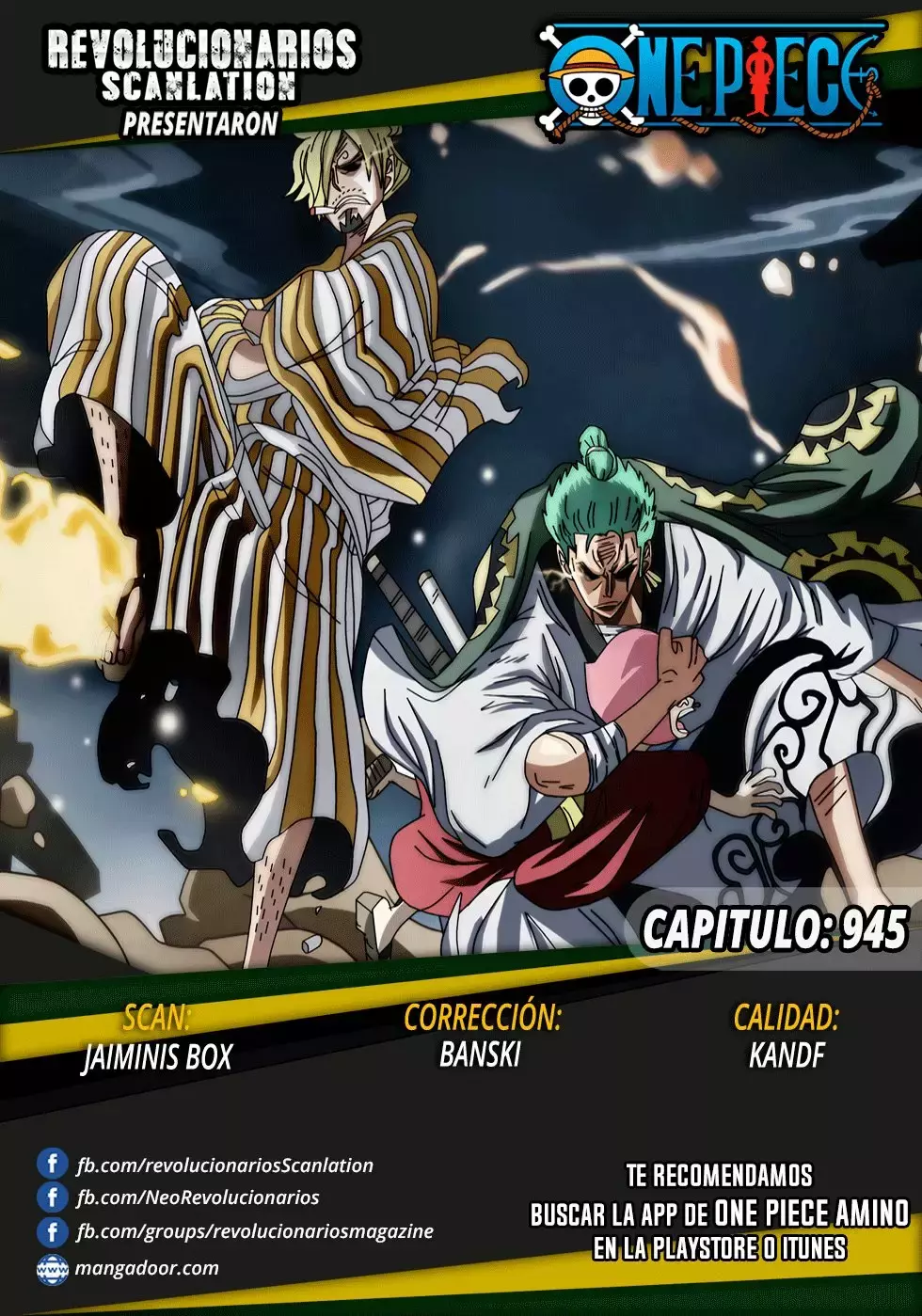 One Piece Capitulo 945: O-LIN página 21