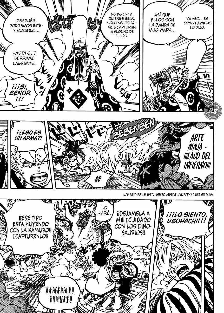 One Piece Capitulo 945: O-LIN página 6