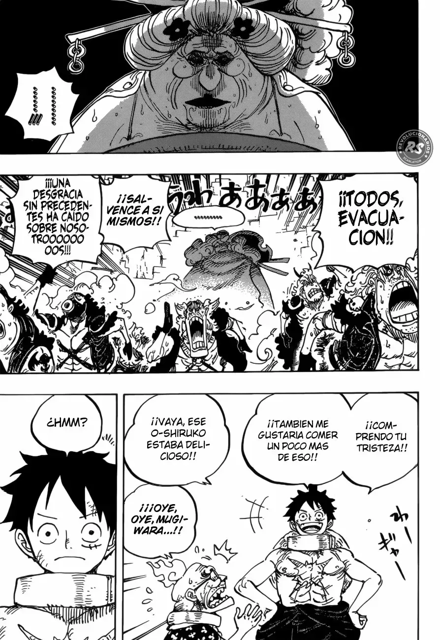 One Piece Capitulo 946: Queen Vs O-Lin página 10