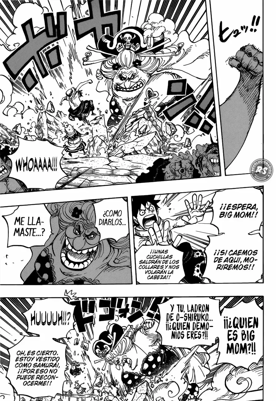 One Piece Capitulo 946: Queen Vs O-Lin página 12