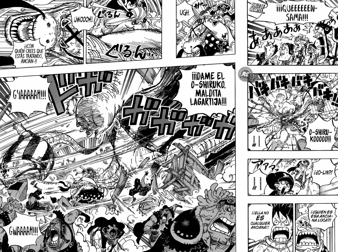One Piece Capitulo 946: Queen Vs O-Lin página 3