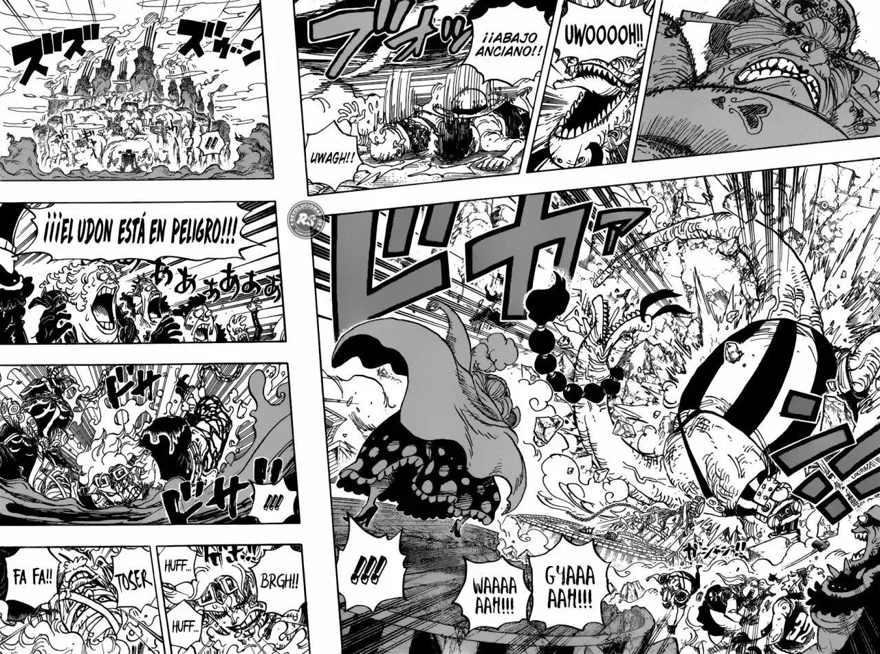 One Piece Capitulo 946: Queen Vs O-Lin página 4