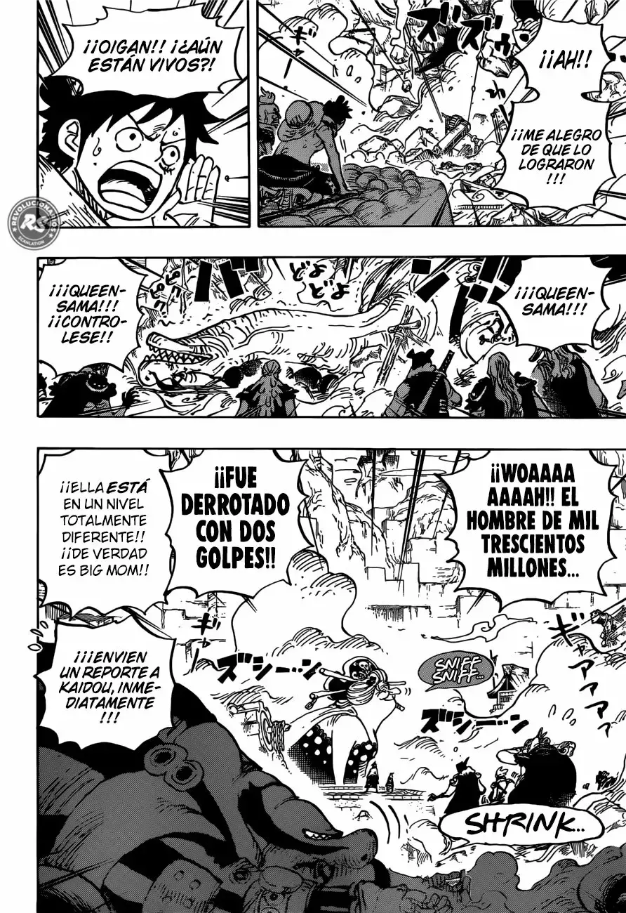 One Piece Capitulo 946: Queen Vs O-Lin página 5