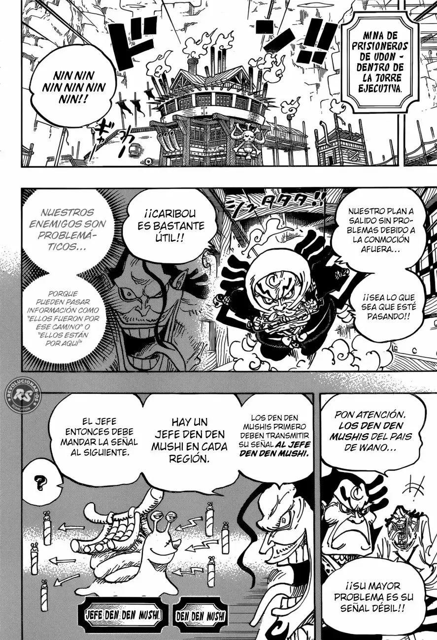 One Piece Capitulo 946: Queen Vs O-Lin página 7