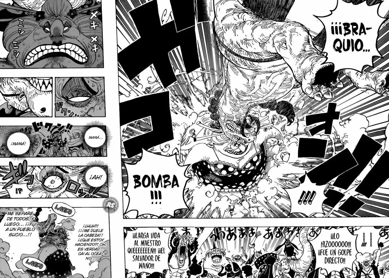 One Piece Capitulo 947: "LA APUESTA DE QUEEN" página 13