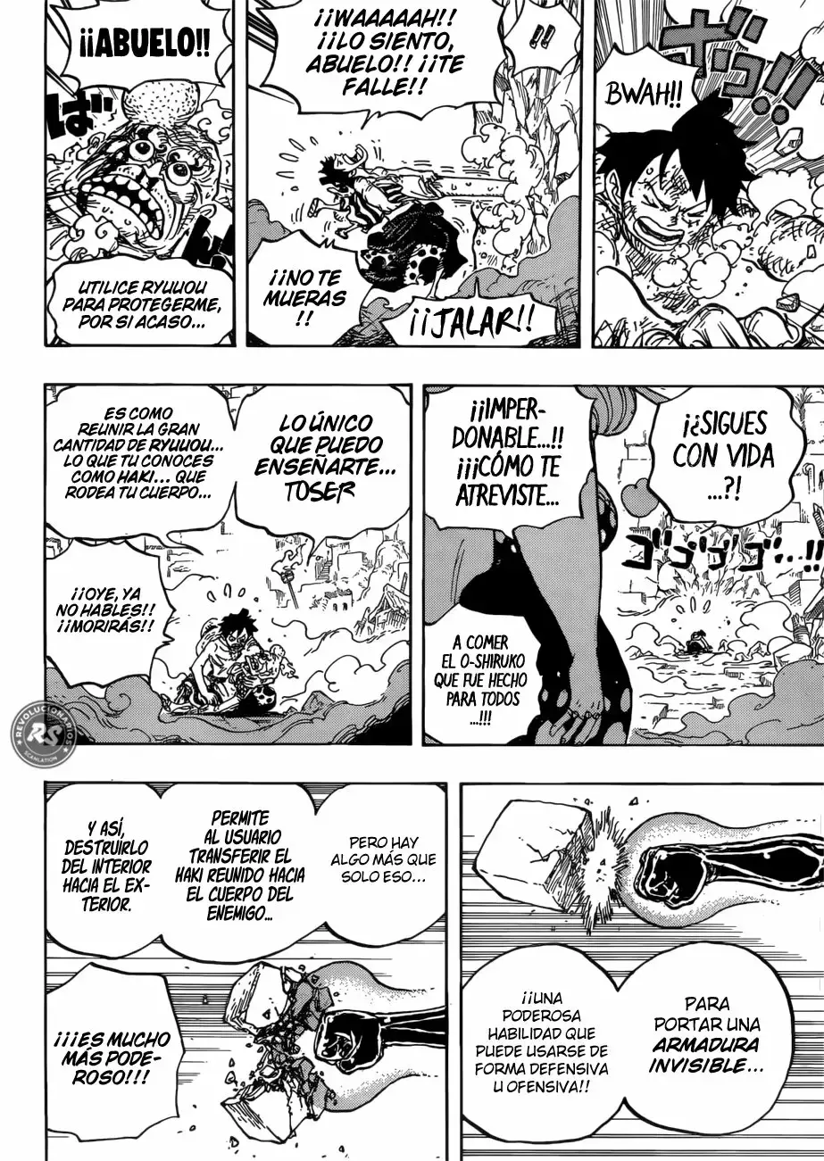 One Piece Capitulo 947: "LA APUESTA DE QUEEN" página 7