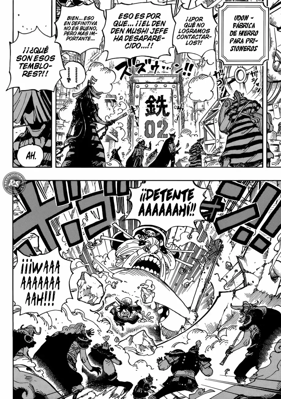 One Piece Capitulo 947: "LA APUESTA DE QUEEN" página 9