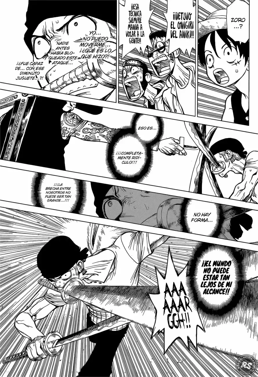One Piece Capitulo 949.5: One Piece - OneShot: Roronoa Zoro Cae en el Mar página 10