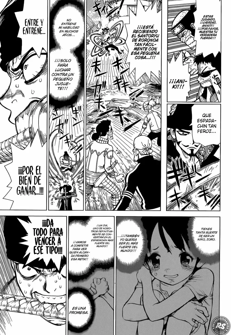 One Piece Capitulo 949.5: One Piece - OneShot: Roronoa Zoro Cae en el Mar página 12
