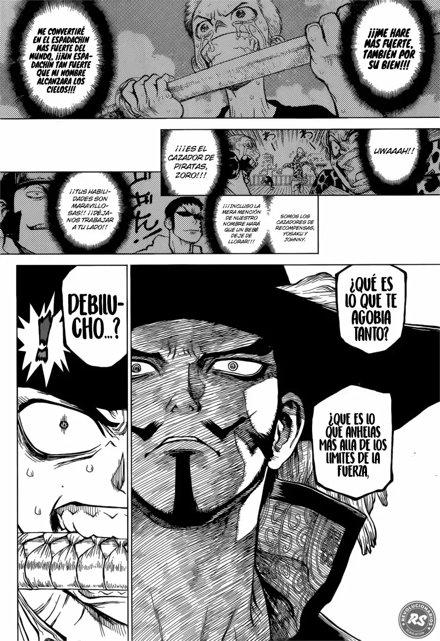 One Piece Capitulo 949.5: One Piece - OneShot: Roronoa Zoro Cae en el Mar página 13